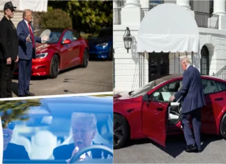 Trump compra Tesla e elogia Musk: “Um grande americano”