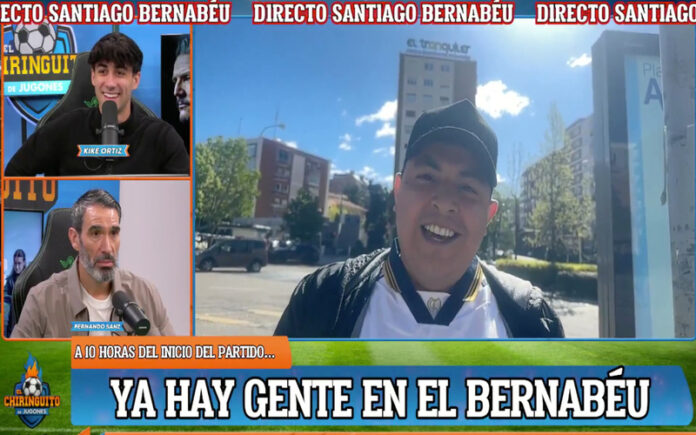 Colombiano cruza o Atlântico e paga 1300€ para ver possível “milagre” do Real Madrid