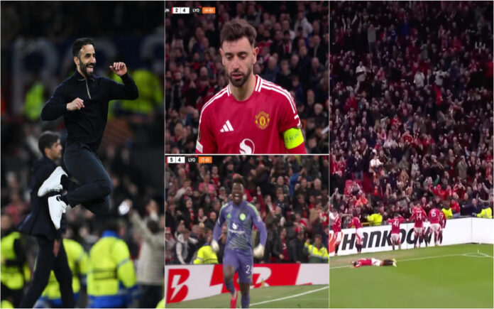 United e Lyon protagonizam épico com nove golos e final dramático