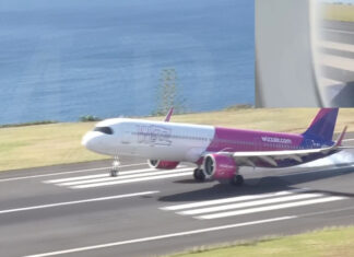 Aterragem violenta obriga Wizz Air a trocar avião na Madeira