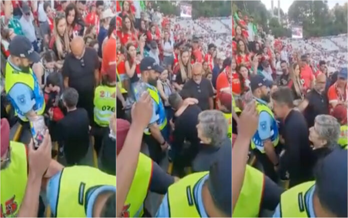 Bruno Lage emociona ao consolar filho após final da Taça de Portugal