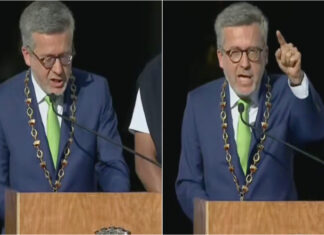 Carlos Moedas assobiado em receção ao Sporting na Praça do Município