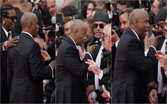 Denzel Washington protagoniza momento tenso na passadeira vermelha em Cannes