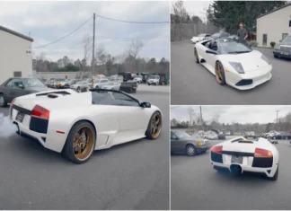 Lamborghini barato revelou-se um pesadelo mecânico para youtubers britânicos