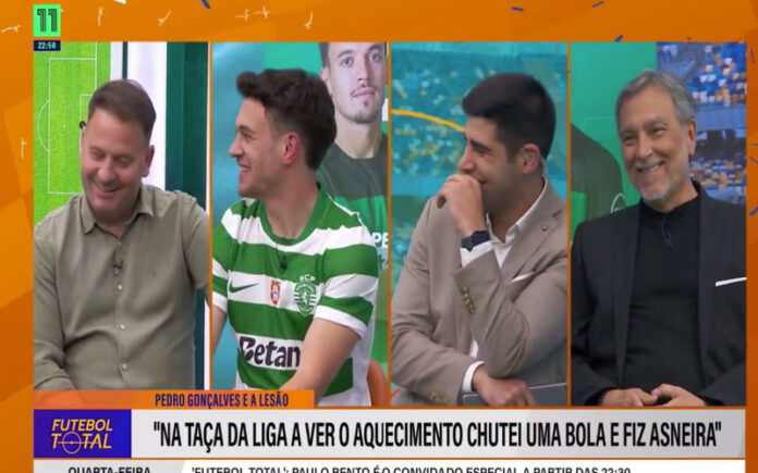 Pote revela com humor Estive lesionado e engravidei a minha namorada