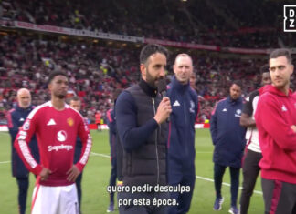 Rúben Amorim conquista Old Trafford com discurso de fé e renovação