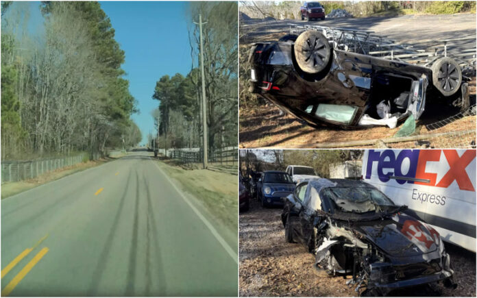 Tesla acusado de falha grave após carro sair sozinho da estrada e embater numa árvore