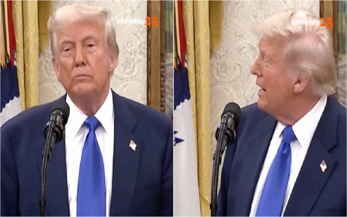 Trump reage a imagem gerada por IA “Os católicos adoraram”