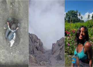 Brasileira está isolada num vulcão na Indonésia há vários dias sem receber ajuda