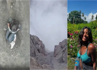 Brasileira está isolada num vulcão na Indonésia há vários dias sem receber ajuda