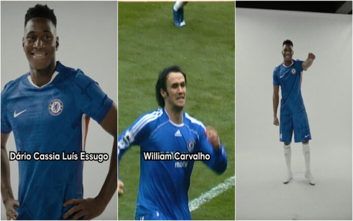 Chelsea troca William por Ricardo e falha na apresentação de Essugo
