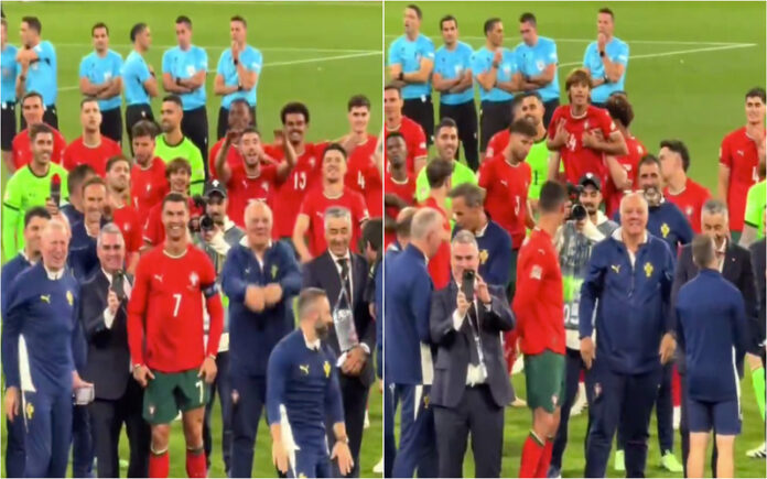 Gesto de Gonçalo Inácio emociona adeptos no momento da homenagem a Pepe