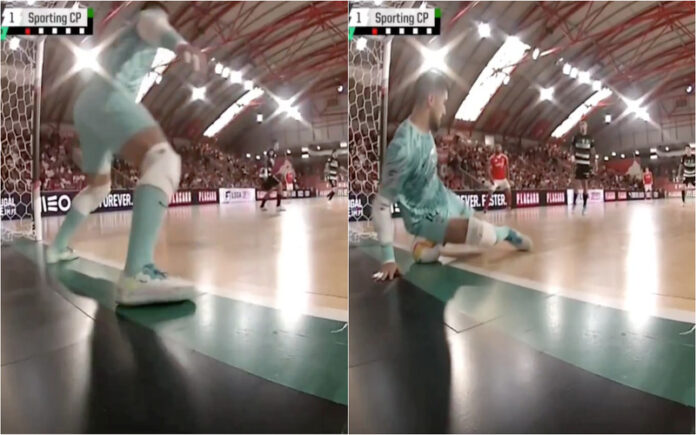 Golo anulado ao Benfica aquece clássico de futsal com o Sporting