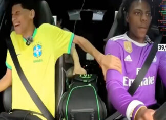 Luva de Pedreiro em pânico com condução de Speed tenta falar inglês