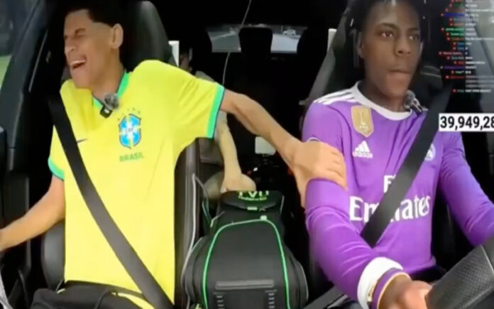 Luva de Pedreiro em pânico com condução de Speed tenta falar inglês