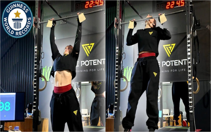 Olivia Vinson bate recorde mundial com 7.079 elevações em 24 horas