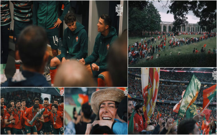 Palavras de líder bastidores emocionantes da vitória portuguesa
