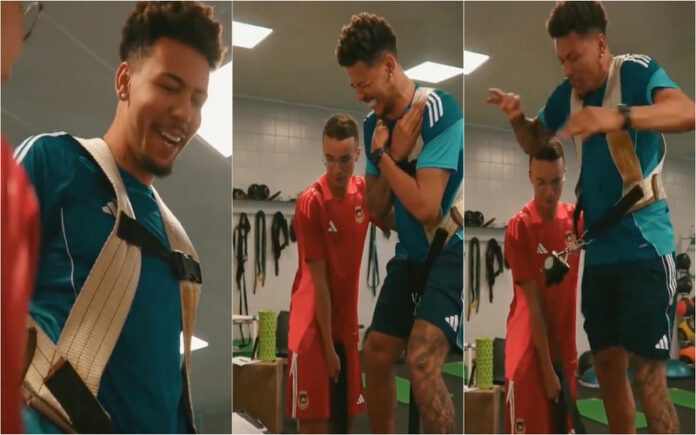 Jogador do Rio Ave parte máquina durante teste físico após promessa insólita