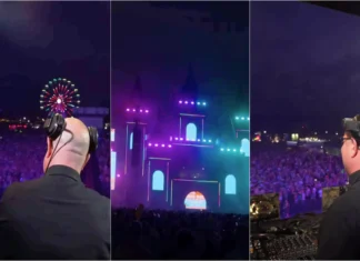 DJ Padre Guilherme arrasa em Espanha com atuação para 150 mil pessoas