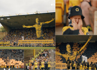 Emoção no Molineux: Wolverhampton presta tributo a Diogo Jota