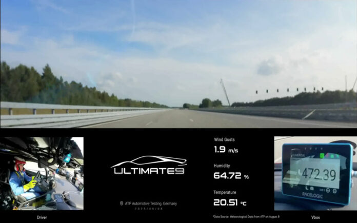 BYD YangWang U9 bate recorde de velocidade elétrica