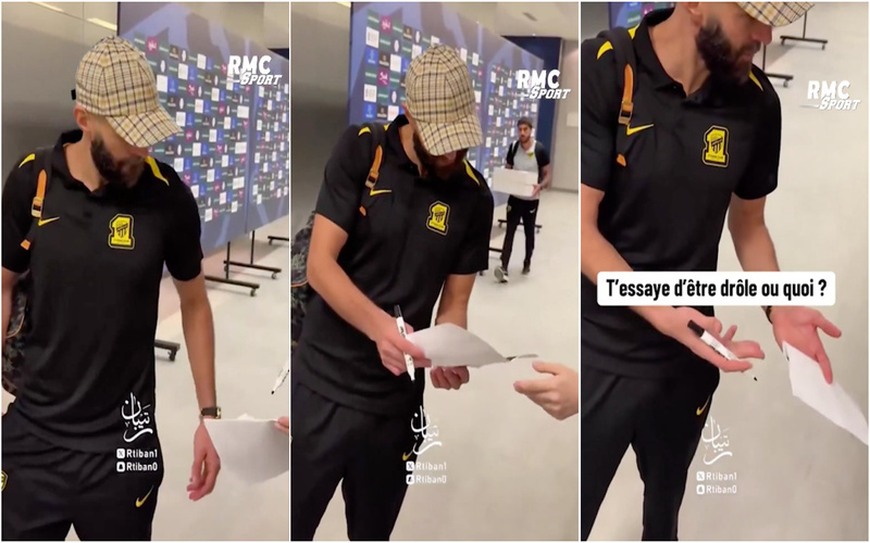 Benzema irrita-se com pedido de trend para TikTok durante entrevista