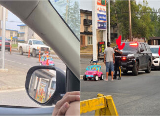 Homem detido após conduzir jipe da Barbie no Canadá