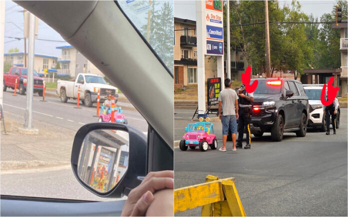 Homem detido após conduzir jipe da Barbie no Canadá