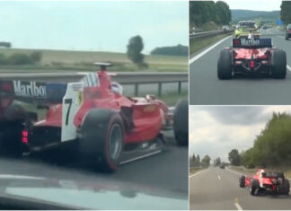 Homem detido por conduzir carro de Fórmula 1 nas estradas da Chéquia