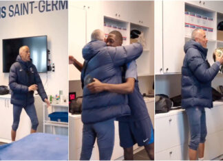 Luis Enrique celebra Bola de Ouro de Dembélé como se fosse dele próprio