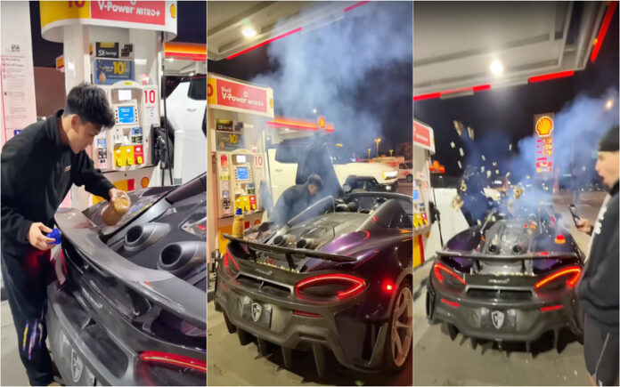 McLaren transforma escape em máquina de pipocas em vídeo viral
