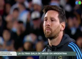 Messi despede-se em lágrimas no último jogo pela seleção na Argentina