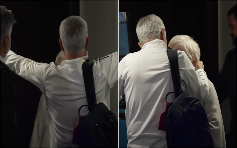 Mourinho emociona-se ao rever funcionária do Chelsea