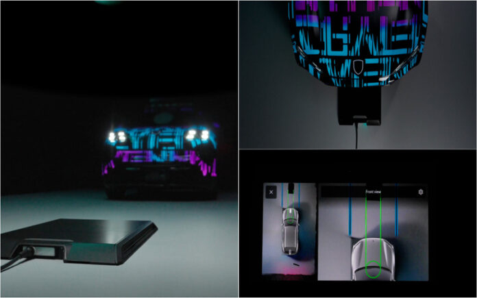 Porsche Cayenne elétrico estreia carregamento sem fios para casa