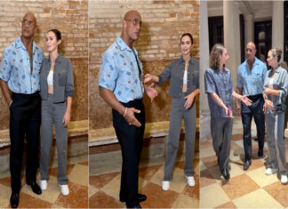 The Rock surpreende em Veneza com transformação radical para novo filme