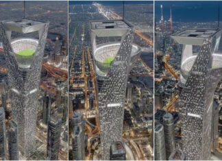 Arábia Saudita planeia estádio suspenso para o Mundial de 2034