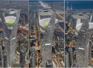 Arábia Saudita planeia estádio suspenso para o Mundial de 2034