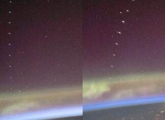 Astronauta regista comboio de satélites Starlink a partir do Espaço