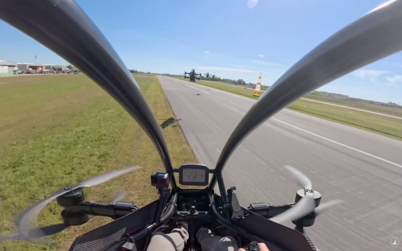 Corrida histórica da Jetson demonstra potencial dos carros voadores