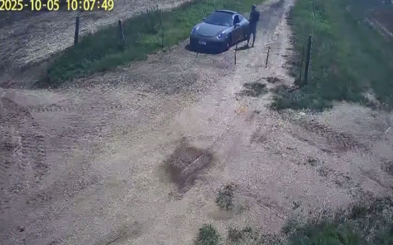 Homem no Brasil simula assalto e destrói seu Porsche em vídeo viral