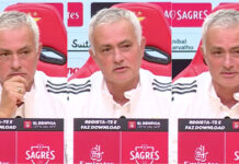 José Mourinho protagoniza momento divertido com jornalista da CMTV