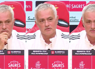 José Mourinho protagoniza momento divertido com jornalista da CMTV