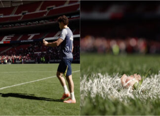 Julián Álvarez emociona ao homenagear filha falecida de adepto