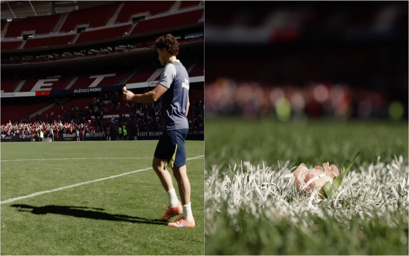Julián Álvarez emociona ao homenagear filha falecida de adepto