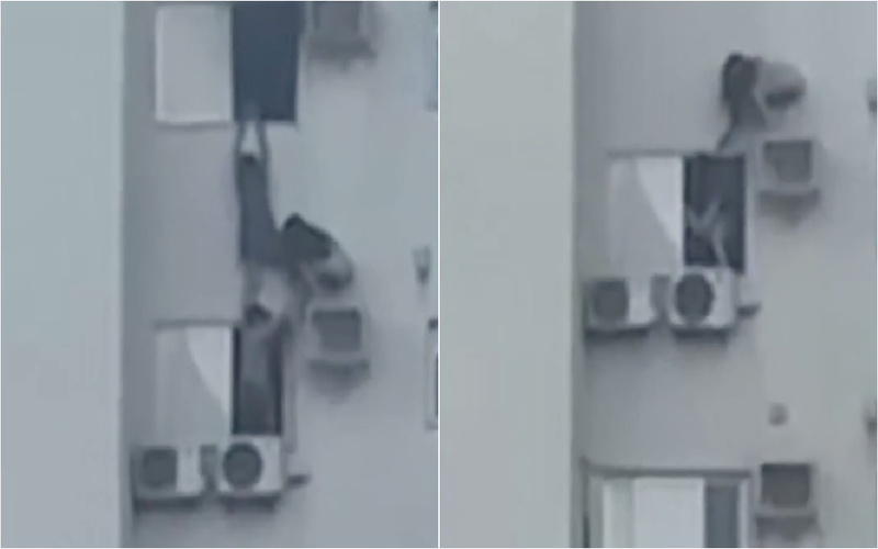 Heroína do Paraná: Mulher Enfrenta Fogo para Salvar Sua Família