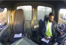 Camionista filma queda trágica de avião de carga da UPS no Kentucky