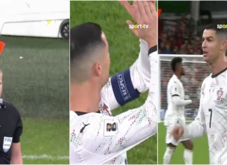 Cristiano Ronaldo expulso após agressão em jogo marcado por tensão e polémica