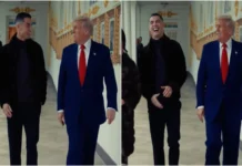 Cristiano Ronaldo visita a Casa Branca e é recebido por Donald Trump