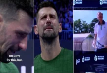 Djokovic emociona-se em homenagem ao lendário treinador Nikola Pilic