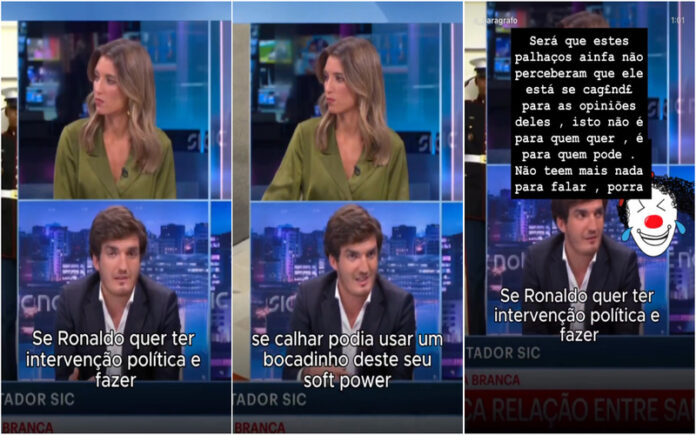 Elma Aveiro defende Cristiano Ronaldo após críticas sobre ida à Casa Branca